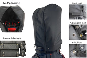 Adjustable strap helps secure the cover tightly on your bag.