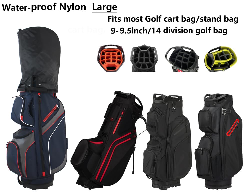 BOYEA & SKULLEAP dustproof golf bag cover keeping gear clean during travel