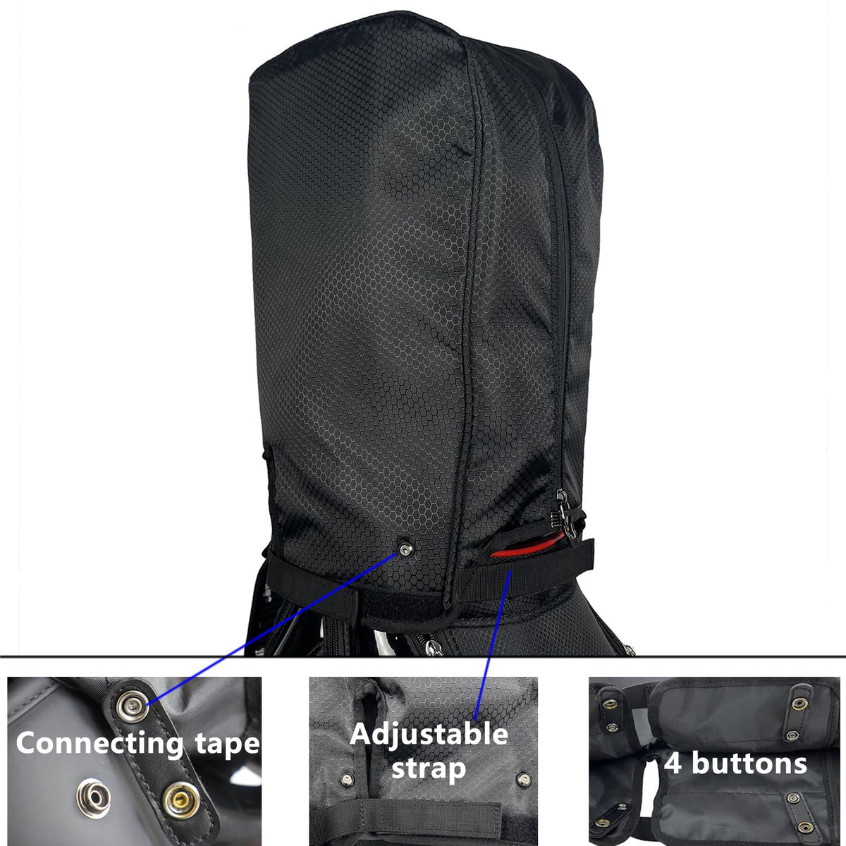 BOYEA & SKULLEAP easy install with snaps and straps