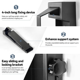 Bpbdzz durable alloy steel rack supports up to 55 lbs.