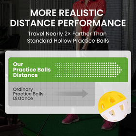BRAMASOLE fifty-pack bucket setup for uninterrupted backyard or indoor training