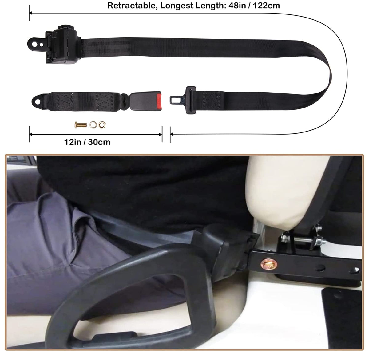 Bravokit easy-installation hardware included for quick setup.