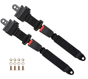 Bravokit retractable seatbelts side view showing smooth mechanism
