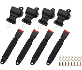 Bravokit universal retractable seat belt on front seat enhances safety.