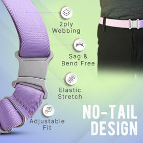 Braxley Wonder Belt durable recycled 2-ply webbing for waist 23 to 45 inches.