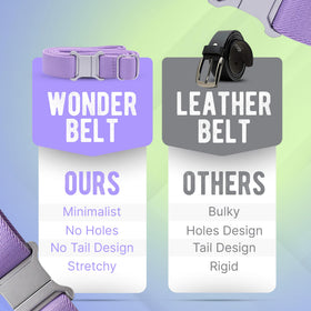 Braxley Wonder Belt discreet closure supports versatile everyday wear.
