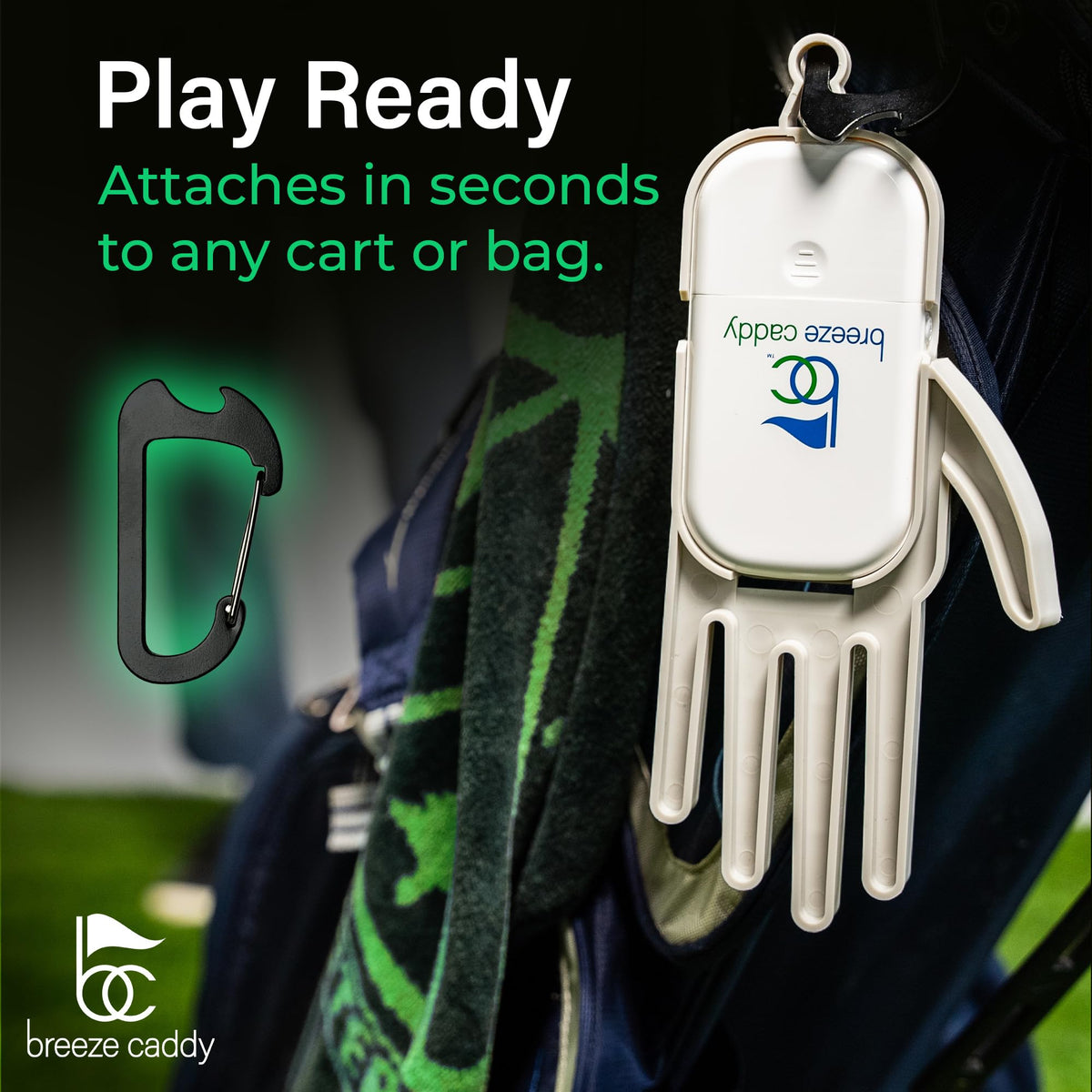 Breeze Caddy gift-ready packaging signals a thoughtful golfer gift
