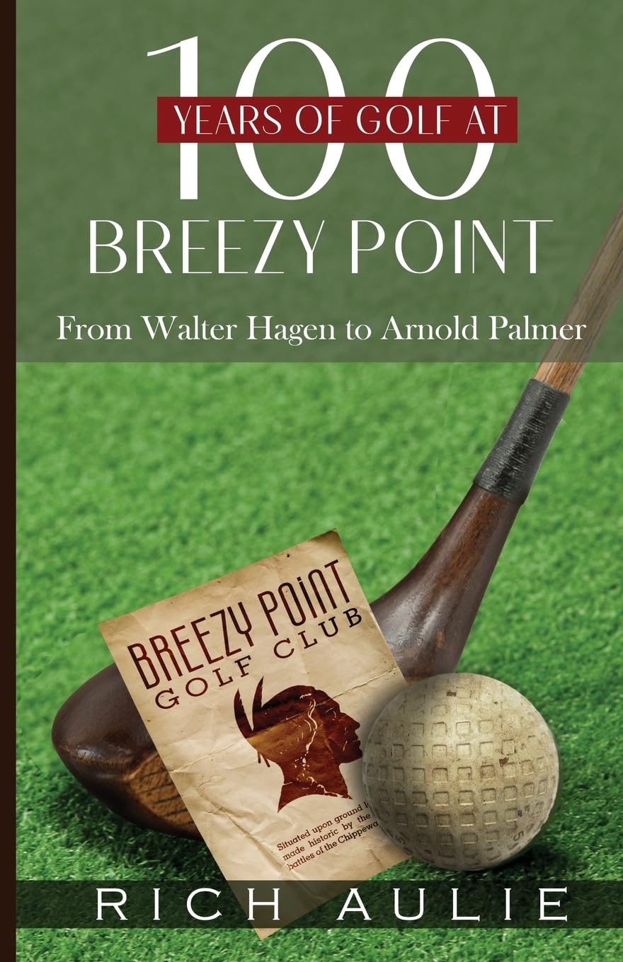 Breezy Point 100 Years of Golf cover, ideal for golf history fans and collectors.