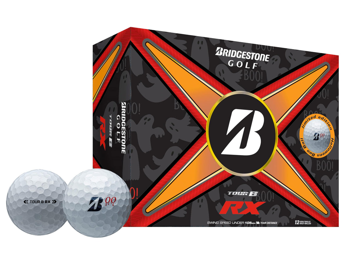 Bridgestone Boo Edition Tour B RX tee-shot distance boost for longer drives.