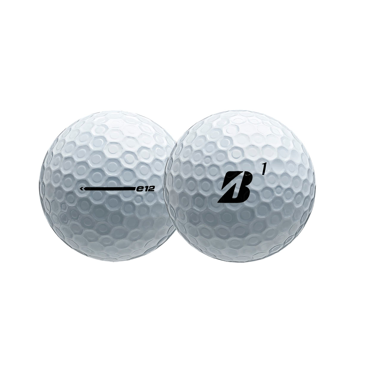 e12 Contact ball showing soft-core feel at impact for feedback.