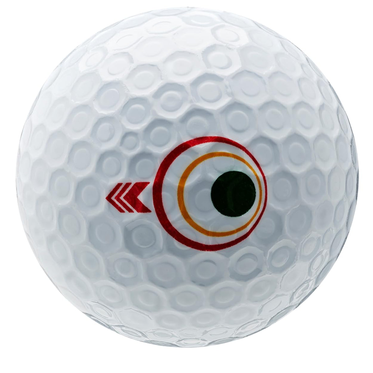 Bridgestone e12 Straight White flight-path graphic illustrating trajectory consistency