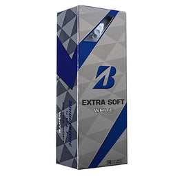 Bridgestone Golf Extra Soft White 2017 ball on green, soft feel and control.