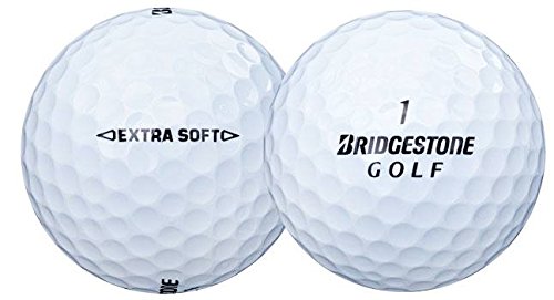 Bridgestone Golf Extra Soft White 2017 pack, side view highlighting greenside control on a budget.