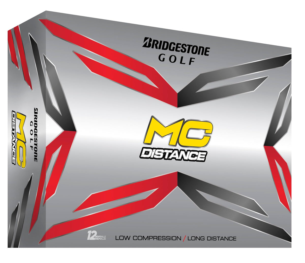Bridgestone Golf MC Distance ball with low compression for long distance and soft feel