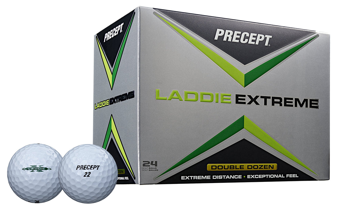 Close-up of Bridgestone Golf Laddie Extreme cover showing soft feel.