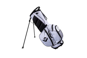Bridgestone Golf State Collection California stand bag side view showing organized pockets