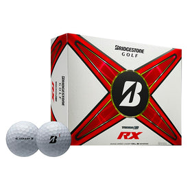 Bridgestone Tour B RX ball on a tee delivers increased distance and improved feel.