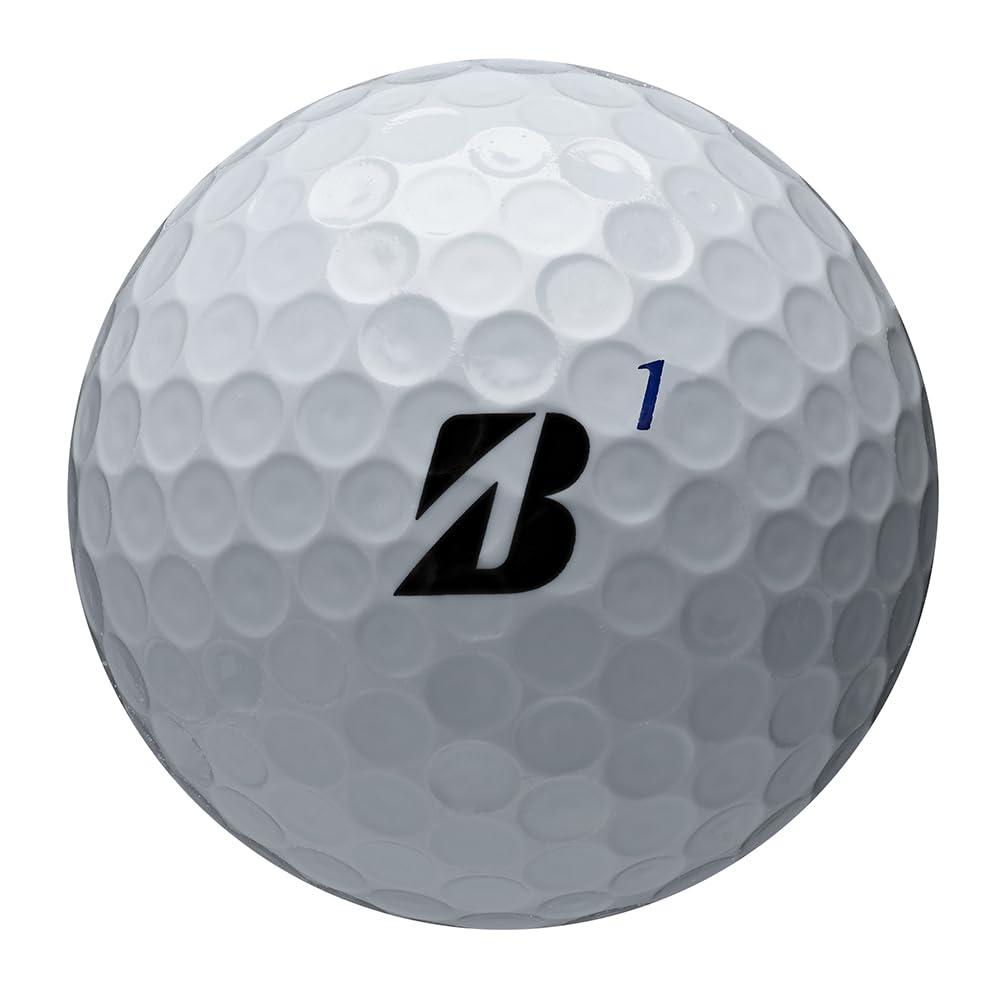 Bridgestone Tour B RXS on the green showing soft feel and spin