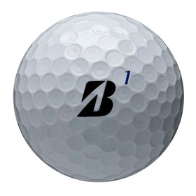 Bridgestone Tour B RXS on the green showing soft feel and spin