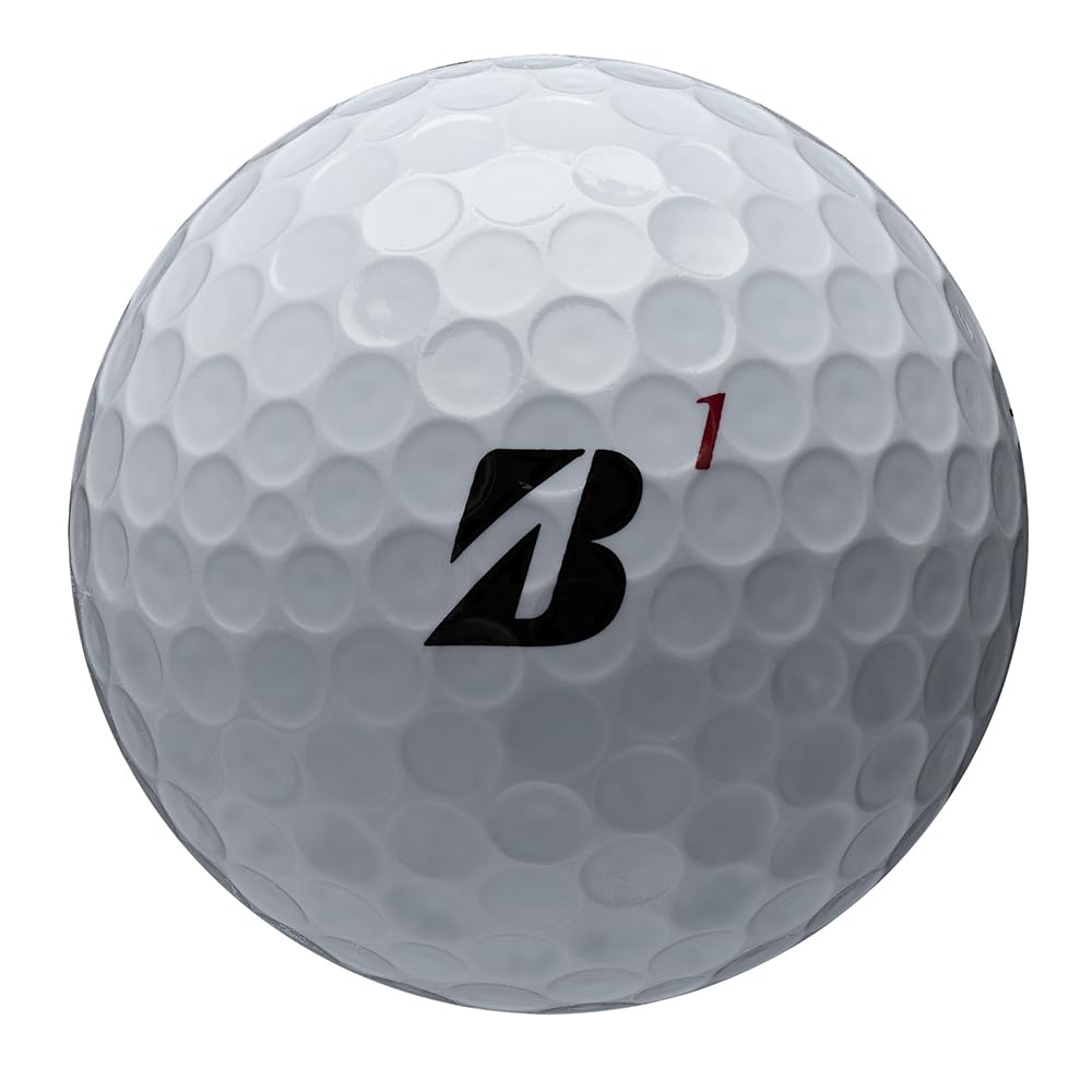 Bridgestone Tour B X Double Dozen green-approach spin demonstrating soft feel and controlled stopping