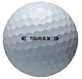 Bridgestone Golf Tour B X Quadfecta greenside spin demonstrating control and soft feel