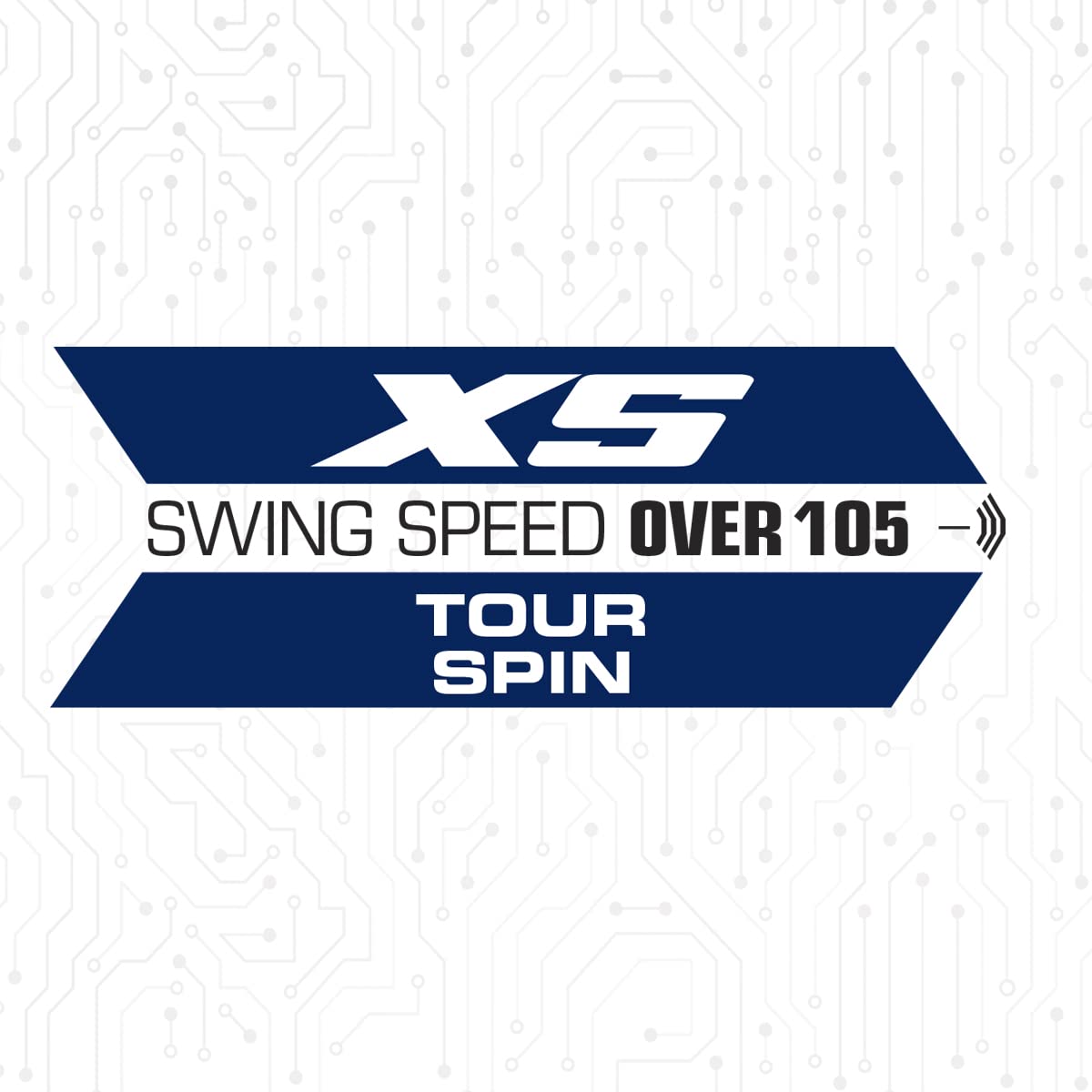 Bridgestone Tour B XS ball close-up highlighting premium cover quality
