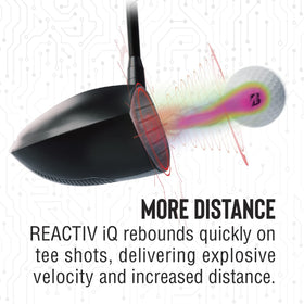Bridgestone Tour B XS aerodynamics for stable flight and reduced drag