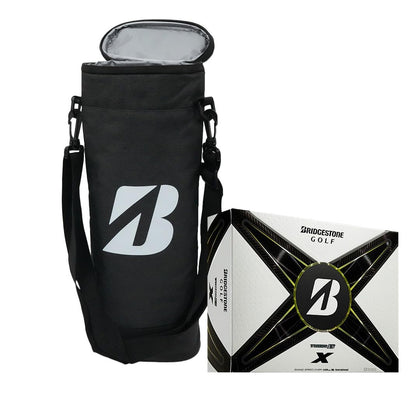 Bridgestone Golf Tour B X ball-speed visuals highlighting faster tee shots.