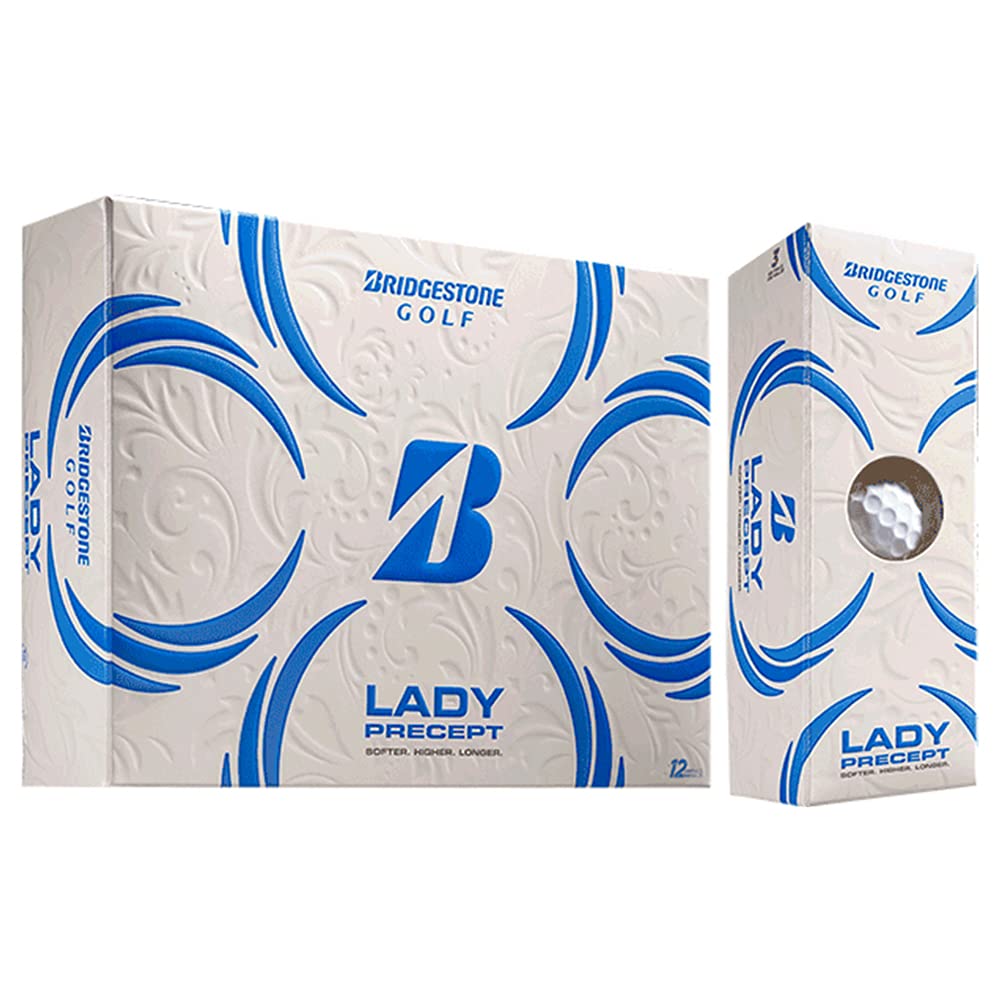 Bridgestone Lady Precept ball soft feel enhances touch around greens