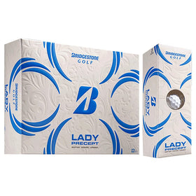 Bridgestone Lady Precept ball soft feel enhances touch around greens