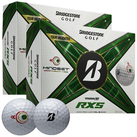 Bridgestone Tour B RXS MindSet Double Dozen box, easy to store in your bag.