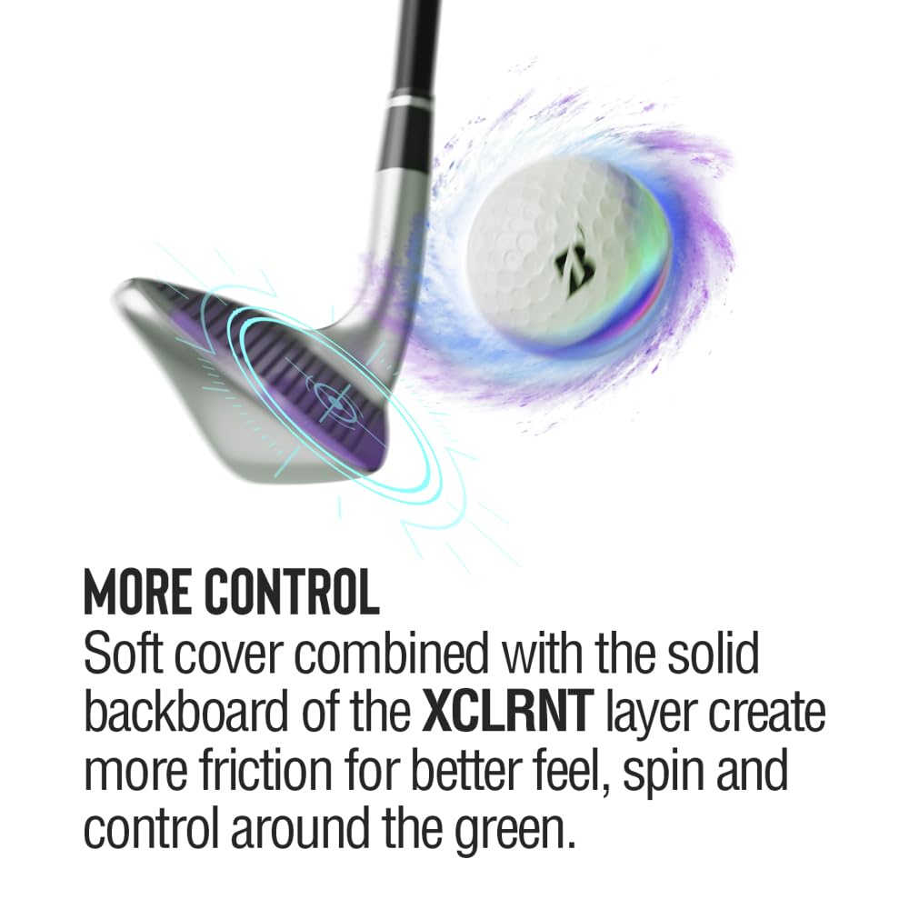 Bridgestone Tour B X MindSet Double Dozen visual path cue improves shot visualization