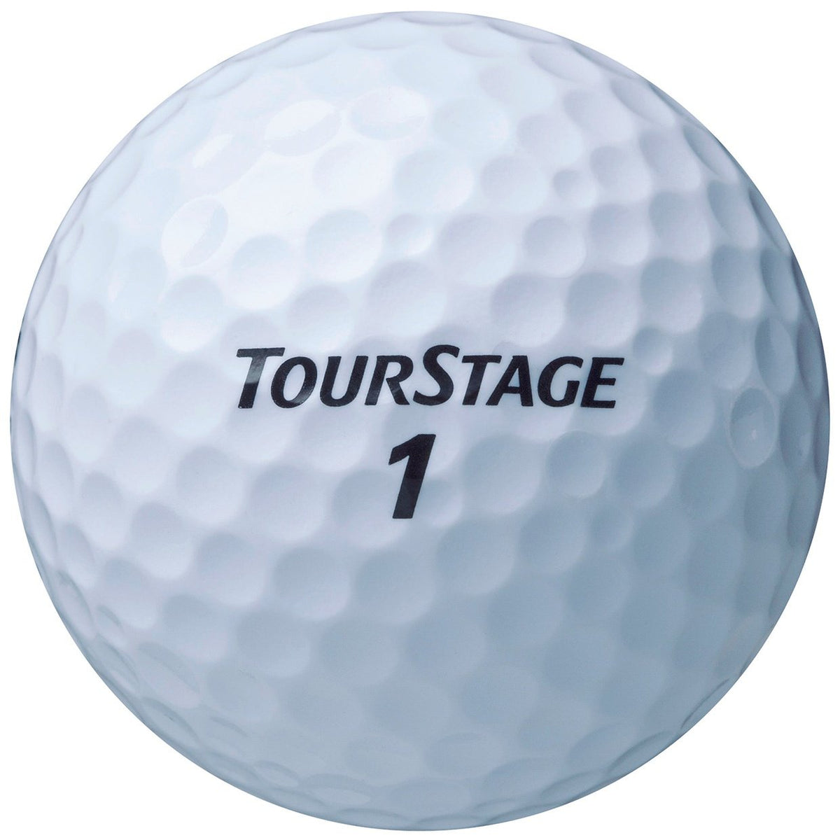 Bridgestone TourStage Extra Distance ball labeled 1–4 helps quick selection on the course.