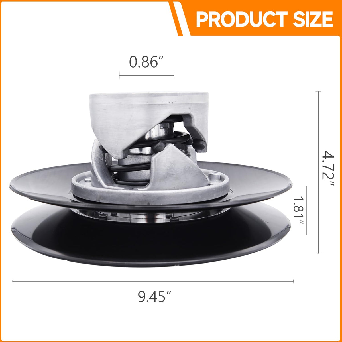 BRIDIOF bolt-on installation saves time with direct replacement fit.