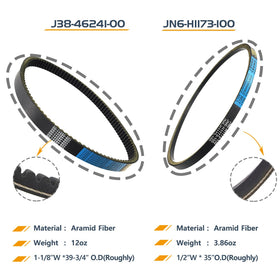 BRIDIOF JN6-G6201 optimized-transmission improves smooth engagement and performance.