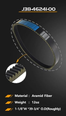 BRIDIOF optimized sheaves provide strong takeoffs and top speed.