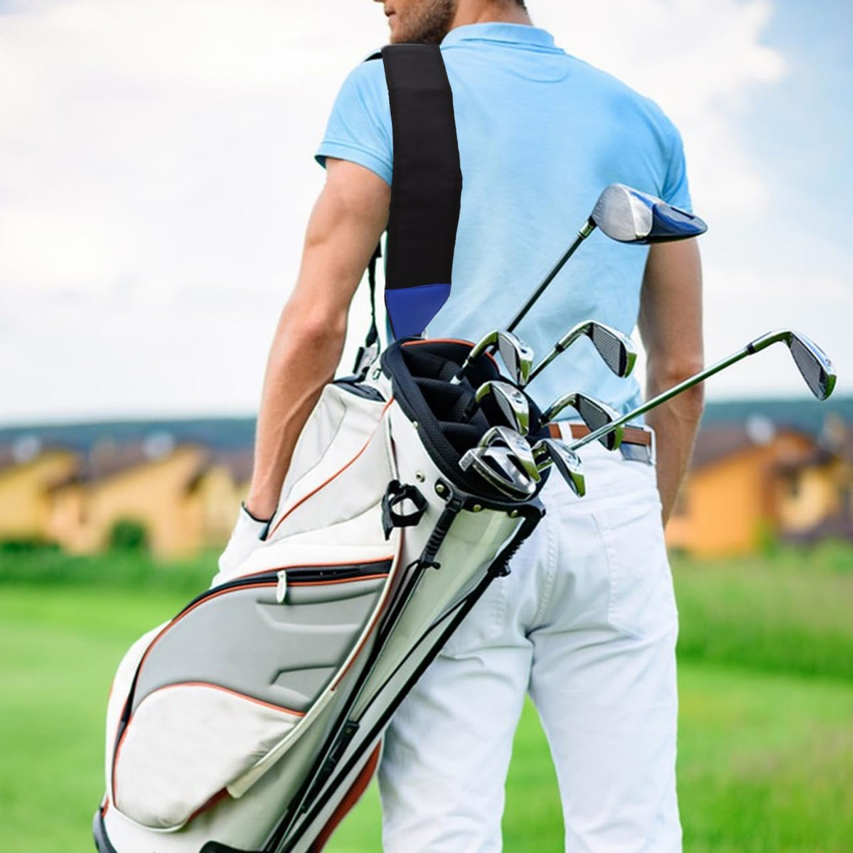 BRIGHTFUFU rotate buckle keeps strap securely fastened during activity.