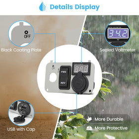 briidea 3-in-1 panel EZGO TXT compatibility for easy fit