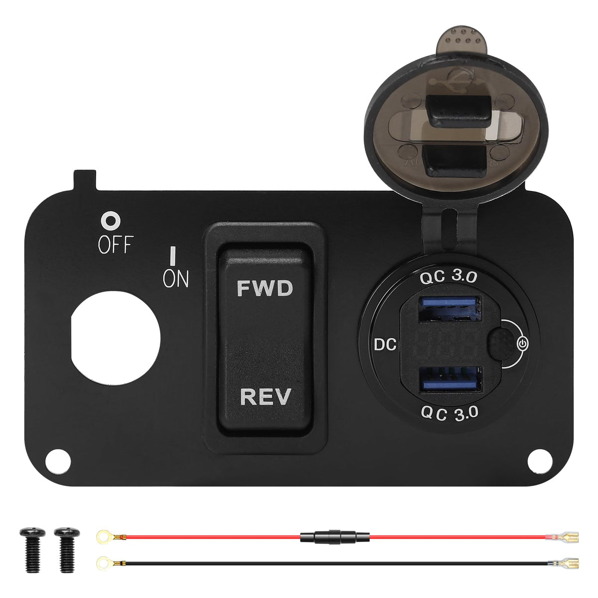 briidea 3in1 panel front view showing power control and monitoring