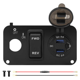 briidea 3in1 panel front view showing power control and monitoring