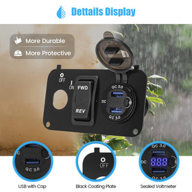 briidea dual USB QC3.0 ports enable fast charging