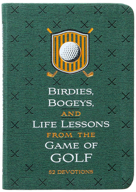 Broadstreet Birdies Bogeys book cover invites golfers to find purpose on and off the course.