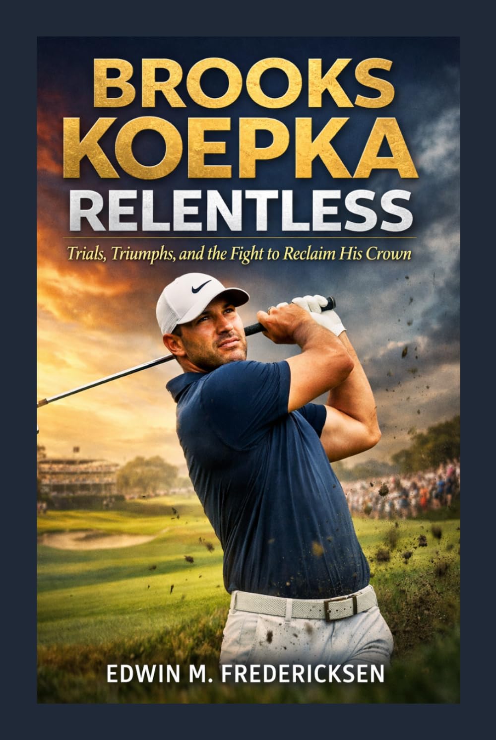 Brooks Koepka Relentless cover: a gripping golf biography inviting inspiration and focus