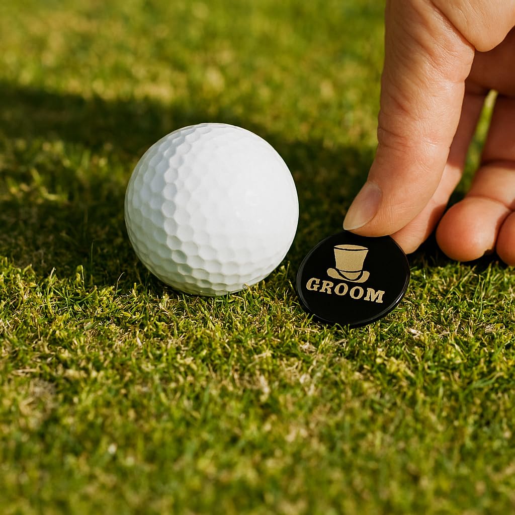 Brosash Golf Markers help guests mark the fairway in style.
