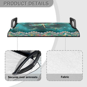 Brosoneto Starry Dragonfly seat cover protects seats from dust and wear