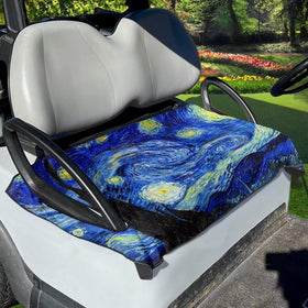 Brosoneto Starry Night microfiber texture offers soft, comfortable feel on long rides.