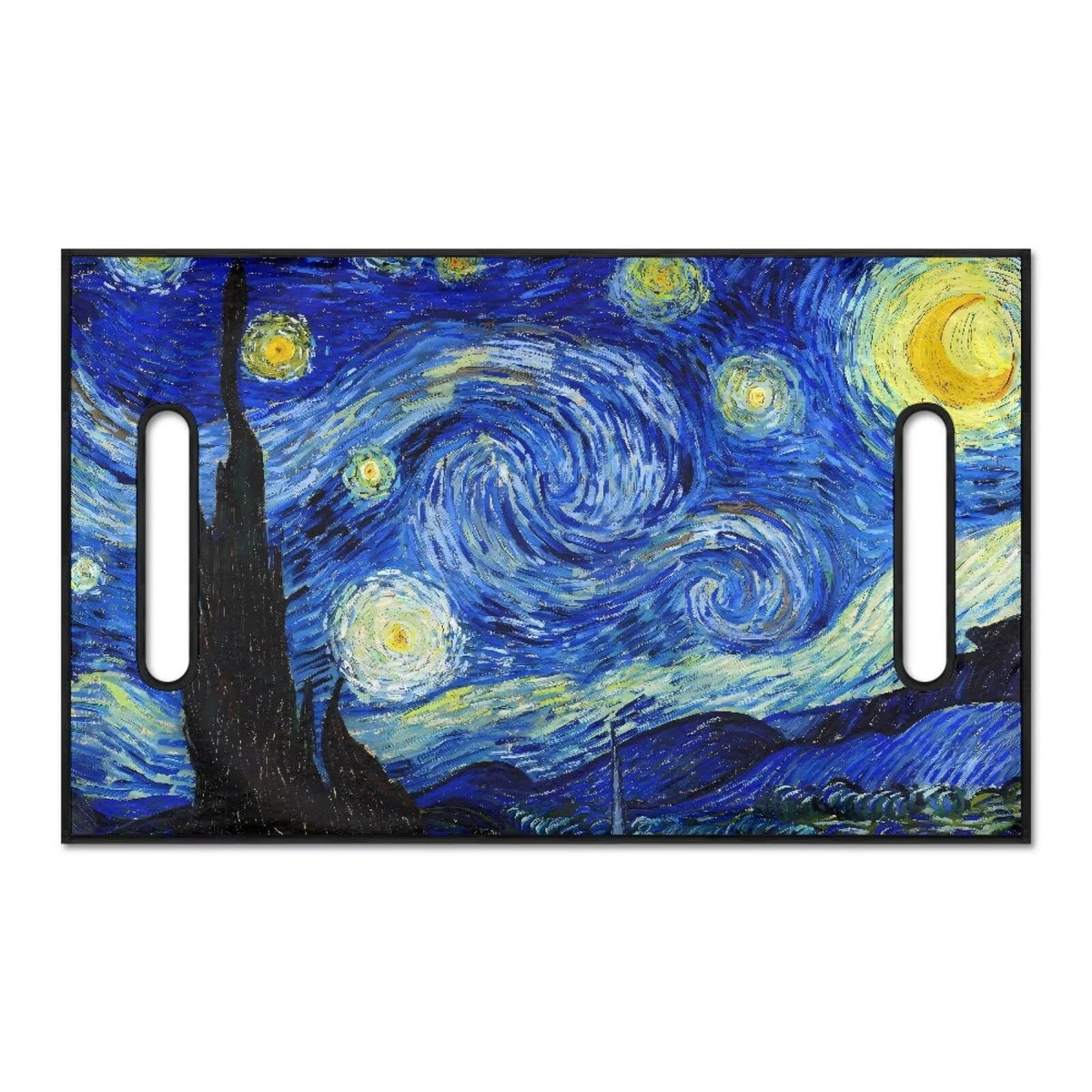 Brosoneto Starry Night seat cover closeup shows plush microfiber fabric, durable for golf carts.