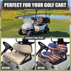 Universal-fit Brosoneto two-seat golf cart cover for multiple models