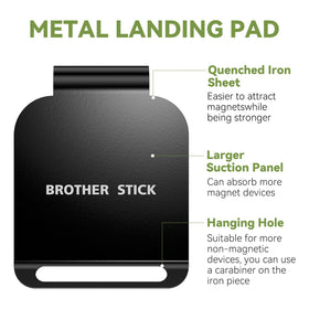 Brother Stick durable metal construction withstands rounds and rough conditions.