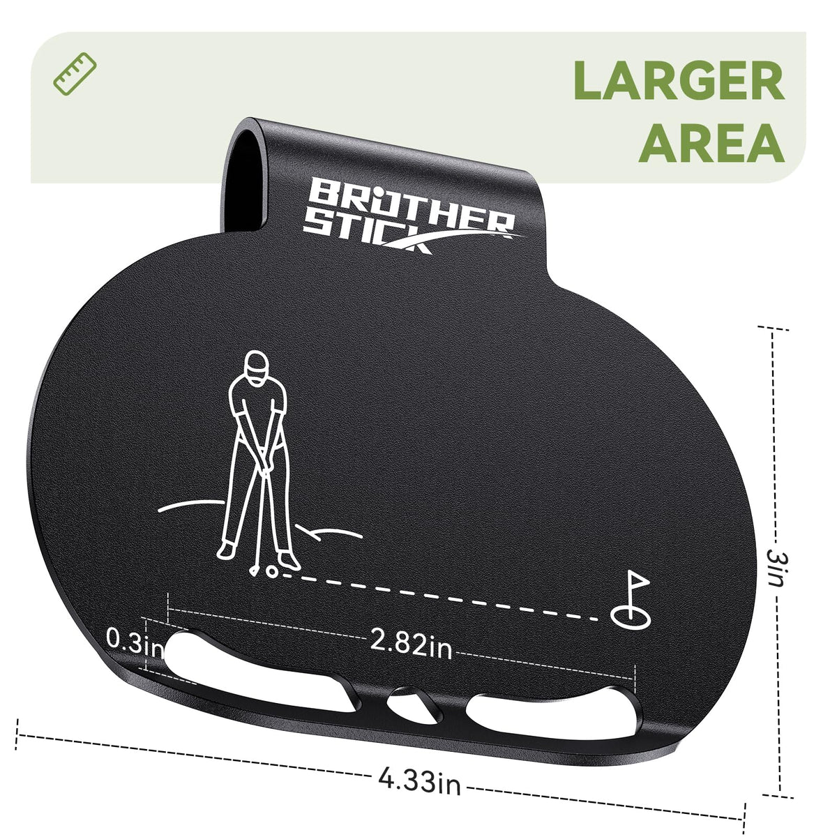 Expanded storage from BROTHER STICK pads allows hanging small items.